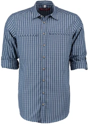 Tom Collins Langarmhemd Dratfy Herren Grau/Blau/Hellblau/Dunkelblau