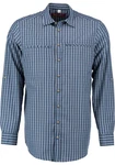Tom Collins Langarmhemd Dratfy Herren Grau/Blau/Hellblau/Dunkelblau