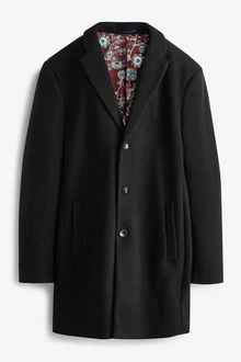 Next Epsom-Mantel Khaki/Beige/Braun/Schwarz