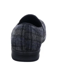 Westland Pantoffel Dunkelblau/Grau/Schwarz/Lila