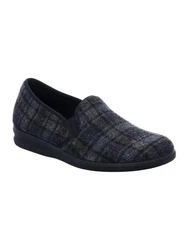 Westland Pantoffel Dunkelblau/Grau/Schwarz/Lila