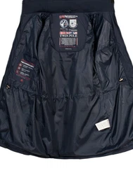 Geographical Norway Steppjacke Herren Outdoor Parka Dunkelblau