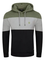 riverso Herren Kapuzenpullover RIVRemo RIVJamie Hoodie Sweatshirt Colourblocking