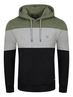 riverso Herren Kapuzenpullover RIVRemo RIVJamie Hoodie Sweatshirt Colourblocking
