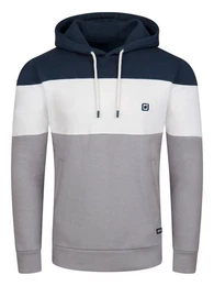 Kapuzenpullover Herren Hoodie RIVRemo Regular Fit Longsleeve Colourblocking Sweatshirt mit Kngurutasche