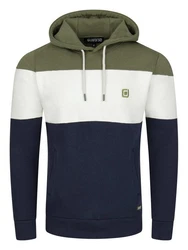 riverso Herren Kapuzenpullover RIVRemo RIVJamie Hoodie Sweatshirt Dunkelgrün/Blau/Grün/Dunkelblau/Türkis