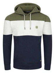 riverso Herren Kapuzenpullover RIVRemo RIVJamie Hoodie Sweatshirt Dunkelgrün/Blau/Grün/Dunkelblau/Türkis
