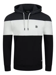 Kapuzenpullover Herren Hoodie RIVRemo Regular Fit Longsleeve Colourblocking Sweatshirt mit Kngurutasche