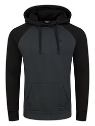 riverso Herren Hoodie RIVNino Regular Fit Dunkelblau/Schwarz/Dunkelgrau/Grau