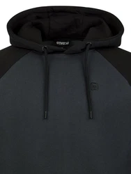 riverso Herren Hoodie RIVNino Regular Fit Dunkelblau/Schwarz/Dunkelgrau/Grau