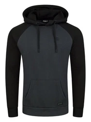 riverso Herren Hoodie RIVNino Regular Fit Dunkelblau/Schwarz/Dunkelgrau/Grau