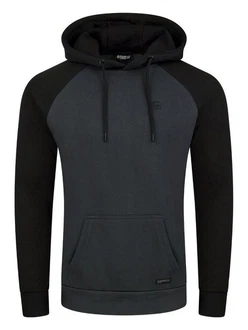 riverso Herren Hoodie RIVNino Regular Fit Dunkelblau/Schwarz/Dunkelgrau/Grau