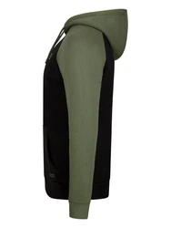riverso Herren Hoodie RIVNino Regular Fit Dunkelgrün/Grün