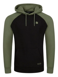riverso Herren Hoodie RIVNino Regular Fit Dunkelgrün/Grün