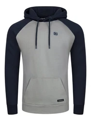 riverso Herren Hoodie RIVNino Regular Fit Dunkelblau/Grau/Blau