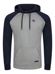 riverso Herren Hoodie RIVNino Regular Fit Dunkelblau/Grau/Blau