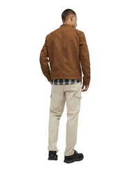 JACK & JONES Hose JPSTOllie Bowie Braun/Beige/Khaki