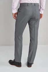 Next Slim Fit Hose ohne Bundfalte Grau/Dunkelgrau/Hellgrau