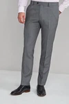 Next Slim Fit Hose ohne Bundfalte Grau/Dunkelgrau/Hellgrau