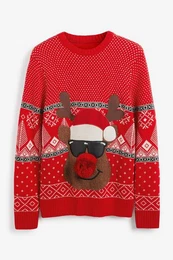 Strickpullover Weihnachtspullover (1-tlg)
