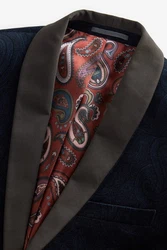 Next Sakko Slim Fit Dunkelblau/Hellblau