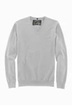 MARVELIS V-Ausschnitt Pullover Casual Fit Grau
