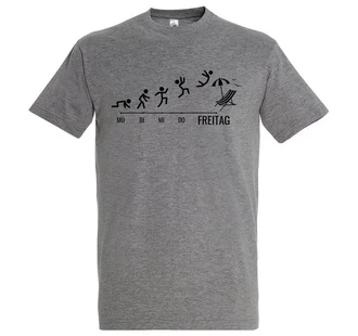 Youth Designz T-Shirt Freitag Wochenende Herren Shirt