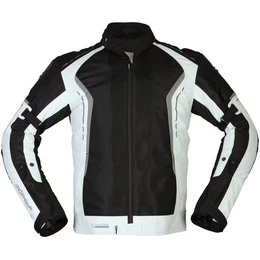 Motorradjacke Khao Air Textiljacke schwarz / hellgrau