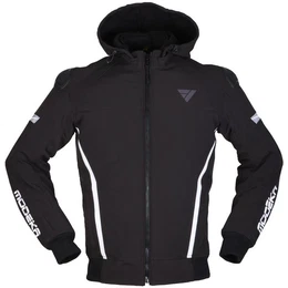 Motorradjacke Clarke Sport Softshelljacke schwarz / wei