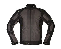 Modeka Motorradjacke Khao Air Dunkelgrau/Grau/Schwarz/Braun/Dunkelbraun/Khaki/Dunkelgrün