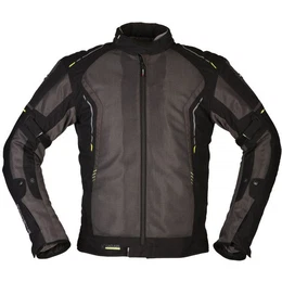 Motorradjacke Khao Air Textiljacke dunkelgrau / schwarz
