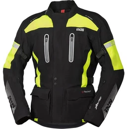 Motorradjacke Pacora-ST Textiljacke Herren schwarz / fluo-gelb M