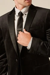 Next Sakko Slim Fit Blazer Schwarz