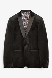 Next Sakko Slim Fit Blazer Schwarz