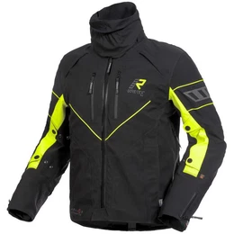 Motorradjacke Realer Jacke schwarz / gelb 48