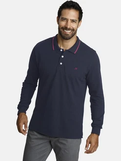 Jan Vanderstorm Langarm-Poloshirt ELLIS