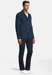 SteffenKlein Jackenblazer Dunkelblau/Hellblau/Blau