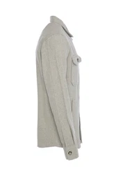 CARISMA Langarmhemd Hemdjacke Khaki/Beige/Braun/Grau/Hellgrau