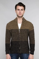 CARISMA Strickjacke mit Stehkragen Bordeaux/Dunkelgrün/Beige/Braun/Mischfarben/Dunkelrot