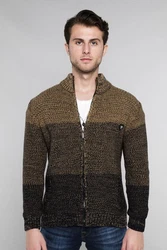 CARISMA Strickjacke mit Stehkragen Bordeaux/Dunkelgrün/Beige/Braun/Mischfarben/Dunkelrot