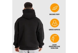 Smilodox Hoodie Dawson Schwarz
