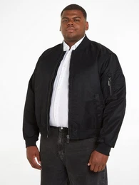 Bomberjacke BT_SATEEN HERO BOMBER mit Reiverschlusstasche auf dem rmel
