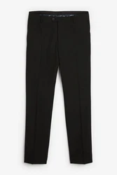 Next Anzughose Slim Fit Hose Schwarz/Grau