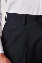 Next Anzughose Slim Fit Hose Dunkelblau/Hellblau