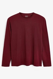 Langarmshirt Rundhalsshirt Regular Fit (1-tlg)