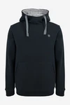 Elkline Kapuzensweatshirt WISECRACK Dunkelblau/Dunkelgrau/Schwarz