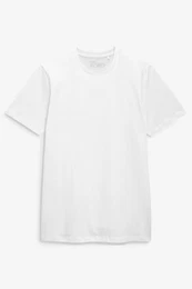 Bandeau-Bikini-Top Slim Fit Rundhals-T-Shirt (1-St)