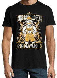 Youth Designz T-Shirt Mei Lederhosen is in da Wsch 