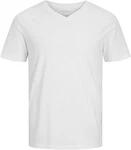 JACK & JONES T-Shirt 'JJEOrganic' Grau/Hellgrau