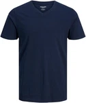 JACK & JONES T-Shirt 'JJEOrganic' Dunkelblau/Blau